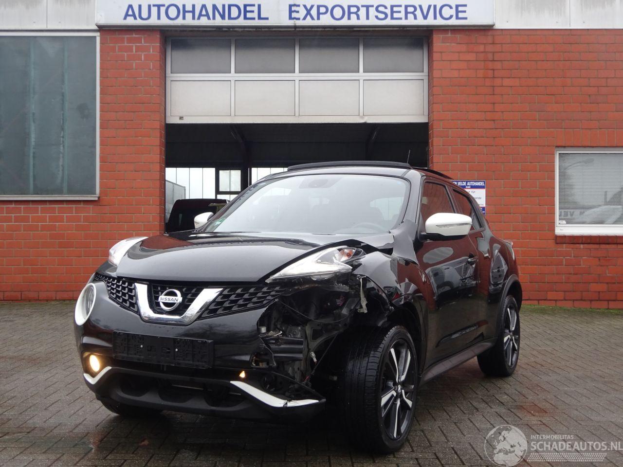 Nissan Juke 85 kw Connecta, Panorama, Half leer, Navi, Climate & Cruise
