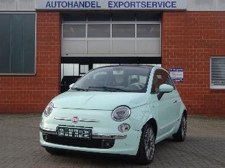 Unfallwagen Fiat 500 Lounge 1.2i Climate control, Panorama 2015/6