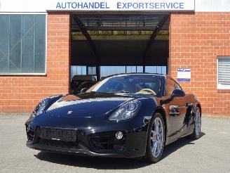 Schadeauto Porsche Cayman 2.7i  202kw Automaat, Leer, Navi, Cruise, Tüv 6-2027 2014/6