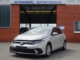 Schadeauto Volkswagen Polo R-Line 1.0 TSI 70kw Euro6-e , Navi-MMS, Cruise, Airco, 2024/9