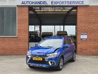 uszkodzony samochody osobowe Mitsubishi ASX 1.6 ClearTec Connect Pro, 86 KW, Cruisecontrol 2017/11
