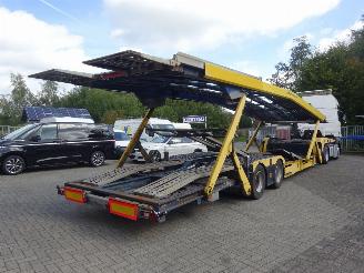 skadebil vrachtwagen Scania  Kässbohrer APT012 Autotransporter tot 9 voertuigen 2003/11