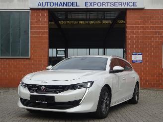 uszkodzony samochody osobowe Peugeot 508 133kw/180pk PureTech Allure Automaat, Leer, Navi, Lane assist 2019/6