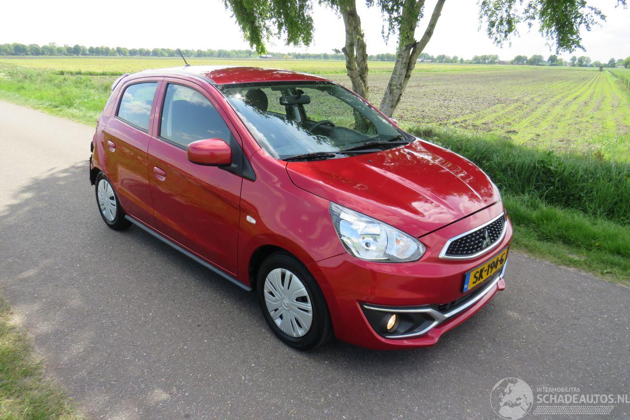 Mitsubishi Space-star 1.0 70pk  5drs Cool + 35.000km nap Airco Nieuwstaat 2018