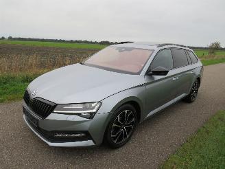 uszkodzony samochody osobowe Skoda Superb 1.5 TSi Act Sportline Business 150pk Aut 2020 Vol Optie Schuifdak alcantara leer 2020/9