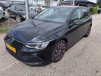 damaged passenger cars Volkswagen Golf life   1.0 2023/2