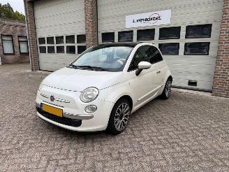 Damaged car Fiat 500 0.9 Twinair Lounge Pano Leder NAP ! 2012/2