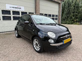 Schadeauto Fiat 500C 1.2 Lounge Cabrio Airco 2012/2