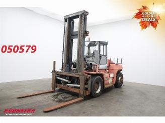 krockskadad bil machine Kalmar  DCE 120-6 Heftruck 12.000 kg 5,0 m BY 2004 Sideshift 2004/1