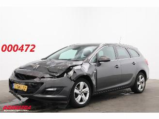 damaged passenger cars Opel Astra Sports Tourer 1.4 Turbo Edition Airco Cruise AHK 2013/4