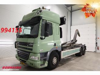 krockskadad bil vrachtwagen DAF CF 85 .410 VDL 21t. Haakarm Standairco 6X2 Euro 5 2013/11