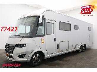 damaged campers Frankia  Titan I 890 2.3 MJ 175 PK Aut. Level Lucht 2xAirco Solar AHK 2021/9