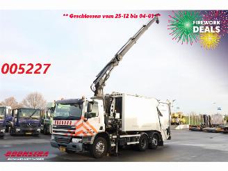 Avarii camioane DAF  Faun Variopress II Hiab 211 BW-3 HiPro Kran Müllwagen 2014/3
