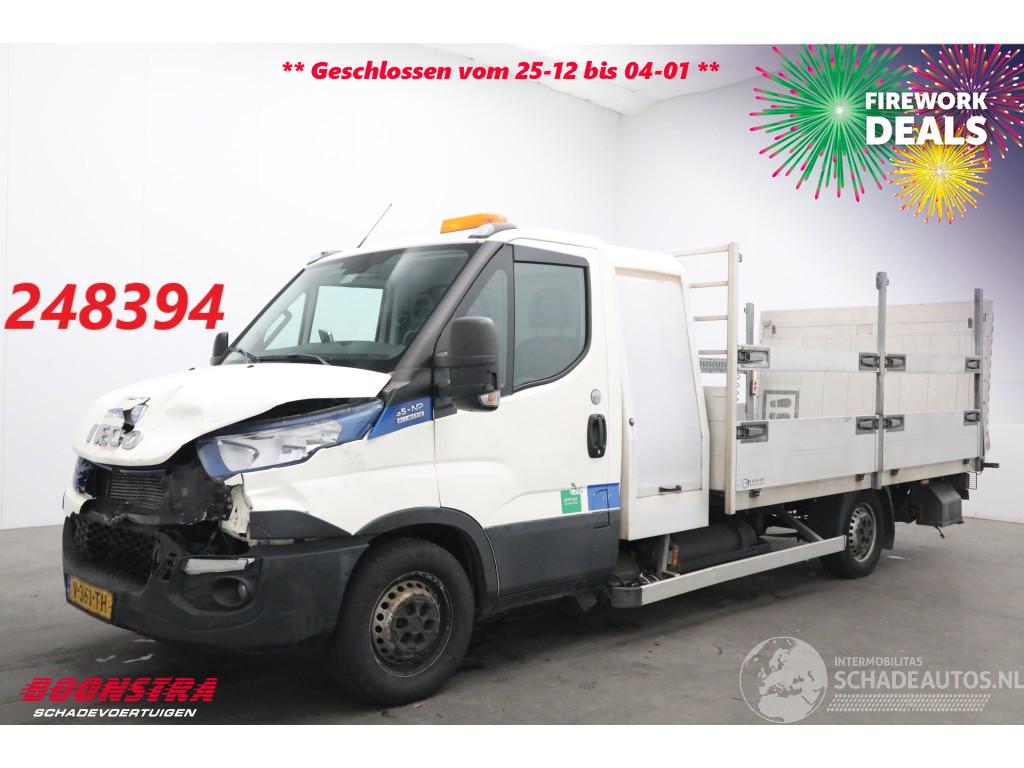 Iveco Daily 35S14 CNG Hi-Matic Pritsche LBW Luftfederung Camera 125.553km