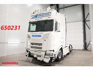 Schade vrachtwagen Scania S S530 6X2 Full Air ACC Retarder Leder 2022/2
