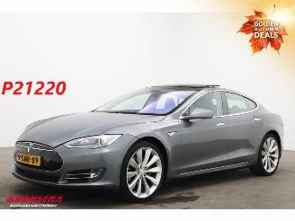 Coche accidentado Tesla Model S P85+ Pano Leder Camera SHZ 2013/11