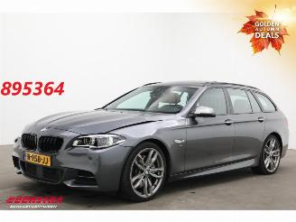 Voiture accidenté BMW 5-serie Touring M550xd Pano LED ACC Memory H/K HUD AHK SHZ LRHZ 2015/3