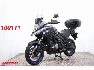 dommages motocyclettes  Suzuki DL 650 V-Strom ABS Topkoffer 23.650 km! 2021/7