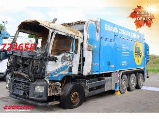 dommages camions /poids lourds MAN TGS 36.480 8X4 MTS Dino 5 12m3 Saugbagger Euro 6 2016/9