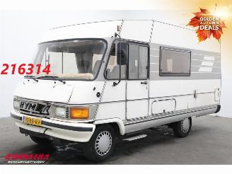 skadebil camper Hymer  Classic 420 Classic 420 Luifel Kapitein Stoelen 1992/1