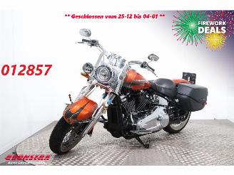 dañado motos Harley-Davidson  107 FLDE Softail Deluxe 5HD Jekill & Hyde ABS LED 18.643 km! 2019/9
