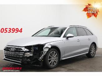 skadebil auto Audi A4 Avant 40 TDI Advanced S-Line LED Navi Clima Cruise SHZ AHK 2023/4