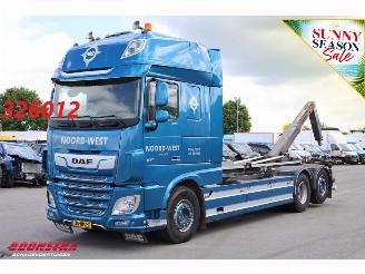 skadebil vrachtwagen DAF XF 480 FAN VDL S-25-660 2X 2020 6X2 Euro 6 Dakairco 2020/11