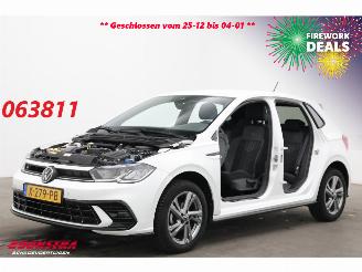 skadebil auto Volkswagen Polo 1.0 TSI R-Line Diebstahl ACC Clima PDC 2023/12