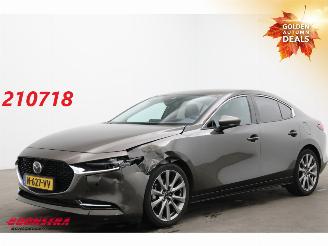 Coche accidentado Mazda 3 2.0 e-SkyActiv-X M Hybrid 186 Luxury LED ACC Bose HUD Memory LRHZ 2022/2