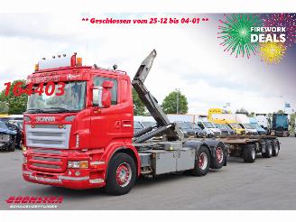 Vaurioauto  trucks Scania R R480 Joab + Kelberg 6X2 Anhänger 2007/4