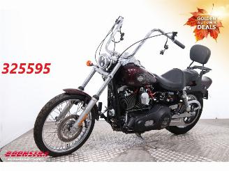 damaged motor cycles Harley-Davidson  FXDWGI Dyna Wide Glide LED 2005/1