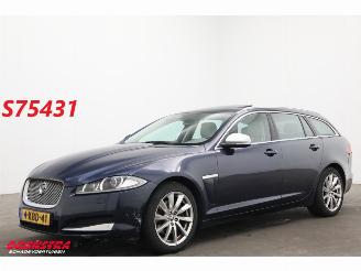Coche accidentado Jaguar XF Sportbrake 3.0D S Aut. Glasdak Navi Leder SHZ 2013/3