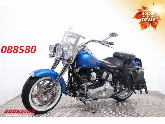 krockskadad bil motor Harley-Davidson  88 FLSTFI Fat Boy 2002/6