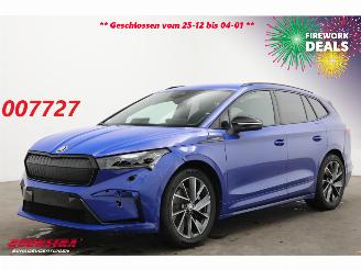 skadebil auto Skoda Enyaq 85 Sportline Matrix ACC LRHZ Camera Memory 2024/9
