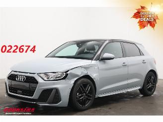 Voiture accidenté Audi A1 Sportback 25 TFSI S-Line LED Airco Cruise SHZ 17.301 km! 2023/11