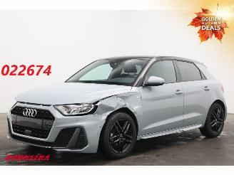 skadebil auto Audi A1 Sportback 25 TFSI S-Line LED Airco Cruise SHZ 17.301 km! 2023/11