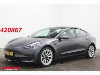 Voiture accidenté Tesla Model 3 Long Range AWD 75 kWh Pano LED ACC Leder 2021/12