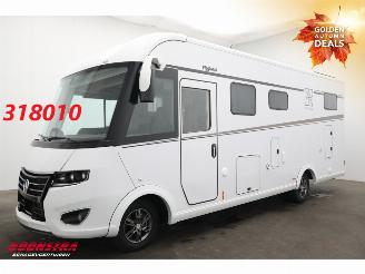 krockskadad bil camper Frankia  Platin Pure i7400 GD 519 CDI 9G-T **NIEUW/NEU** Level Solar Hefbed Single Beds ACC 2024