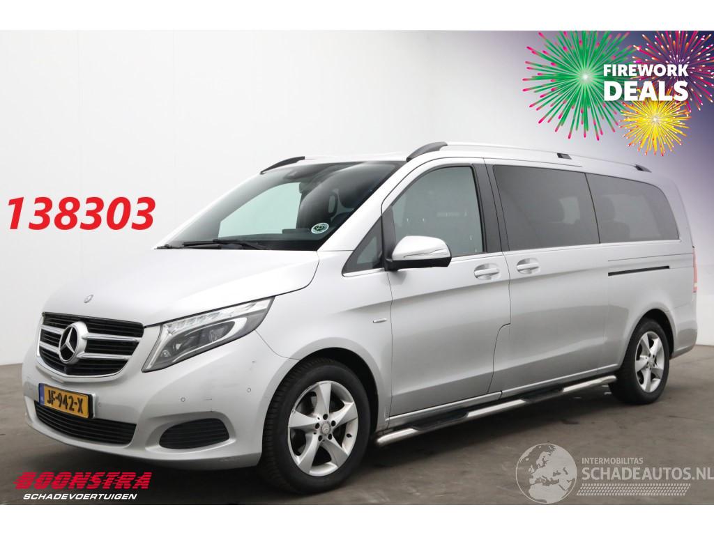 Mercedes V-klasse 220d Aut. Extra Lang 8-Pers. 360° Leder Burmester LED Cruise SHZ AHK 100.528 km!