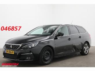 uszkodzony samochody osobowe Peugeot 308 SW 1.2 PT GT-line Pano Navi Clima Cruise Camera 74.860 km! 2019/4