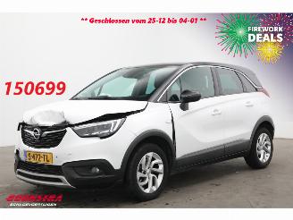 damaged passenger cars Opel Crossland 1.2 Turbo Aut. Innovation LED Navi Clima Cruise SHZ LRHZ Camera 2018/2