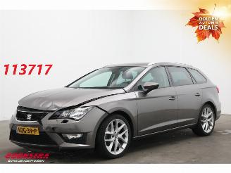 krockskadad bil auto Seat Leon 1.8 TSI DSG FR Navi Clima Cruise SHZ 112.764 km! 2016/3