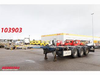 dommages remorques/semi-remorques Veldhuizen  Flexitrailer 20-45 ft 3-Asser 2X Lift Ausziebar 2011/3