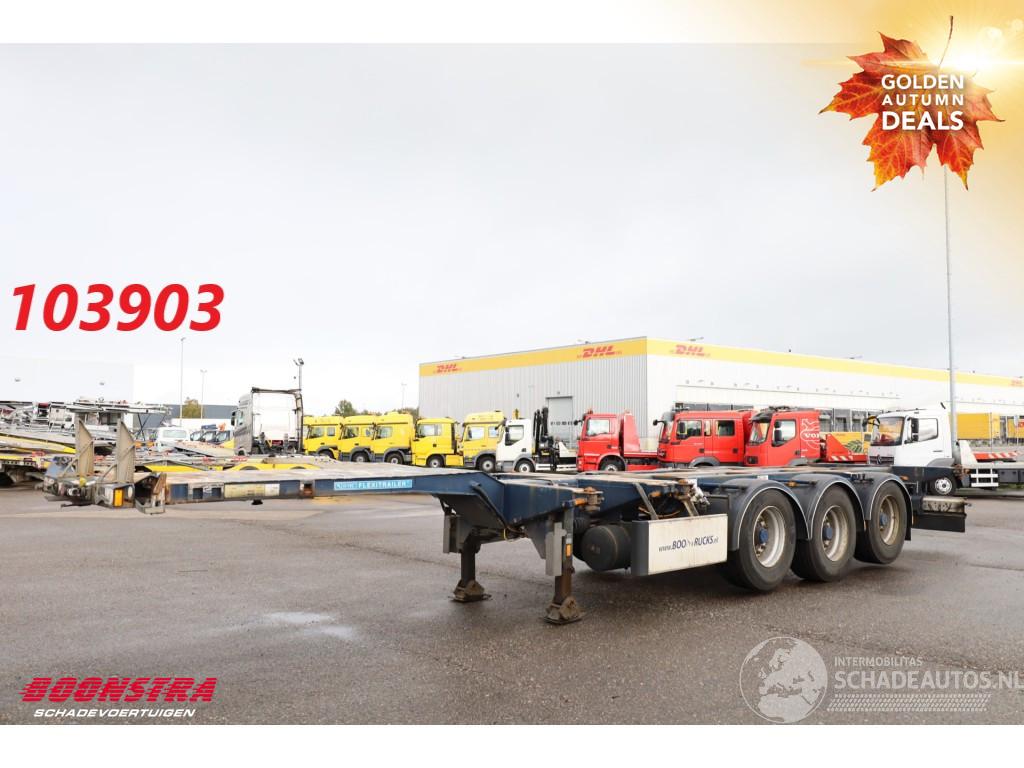 Flexitrailer 20-45 ft 3-Asser 2X Lift Ausziebar