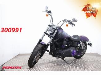 skadebil motor Harley-Davidson  FXDB Dyna Street Bob Vance Hines 15.407 Mijl! 2014/1