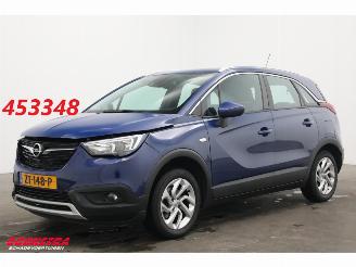 krockskadad bil auto Opel Crossland 1.2 T. Innovation Navi Clima SHZ LHZ Orig NL! 53.381km! 2019/8