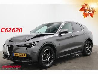 uszkodzony samochody osobowe Alfa Romeo Stelvio 2.0 T AWD Super BiXenon ACC LRHZ Leder Memory Camera SHZ 2019/7