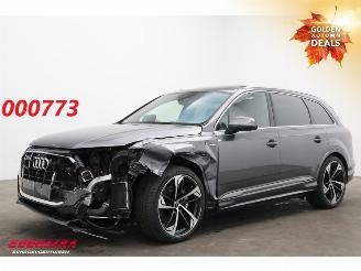 Schadeauto Audi Q7 50 TDI Facelift S-Line 7-P. Pano Matrix ACC Bose Memory Lucht AHK 2019/9