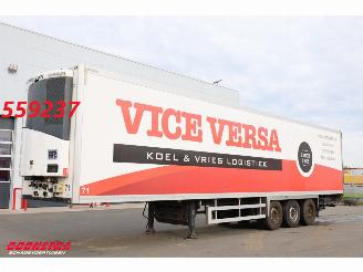 krockskadad bil oplegger Krone  SD Thermo King SLXe 300 Dhollandia LBW 2013/2