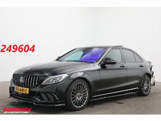 skadebil auto Mercedes C-klasse 350 e AMG Pano LED ACC Burmester Leder Camera SHZ 2015/8
